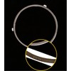 7.44 Inch Microwave Turntable Ring with 14mm Rollers - Glass