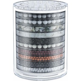 Shower filter replacement filter element，15-Stage Filtration System can reduce chlorine (LX-GLQ-001)