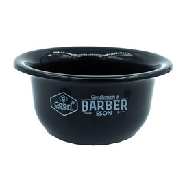 G Gabri Gabri Barber's Shaving Bowl 4.5x9cm - Black Shaving Mug & Cup for Barbers & Salons