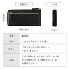 Mura Women's Bi-fold Wallet Mini Wallet, Compact, Genuine Leather, black