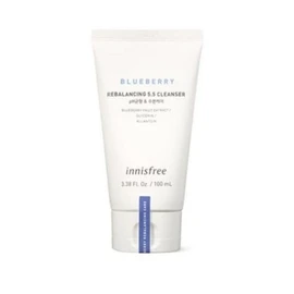 Innisfree Blueberry Rebalancing 5.5 Cleanser 100ml x 4 / 이니스프리 블루베리 리밸런싱 5.5 클렌저 100ml x 4개