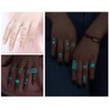 12 Sheets Glow in the Dark Tattoo Stickers Waterproof -