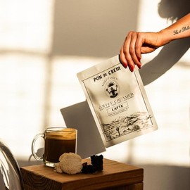 Pon de Crem Adaptogen Coffee Creamer – Low-Calorie, High-Performance, Bulletproof Super Latte with Mushroom Adaptogen. Keto. Delicious. Free Frother. Creamy Vegan Creamer.