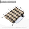 Wdktrgetd Travel Makeup Bag for Women Slim PU Leather Makeup