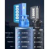 Marsauto D4S D4R Bulbs，500% Brightness, 22000 Lumens 45W 6000K White