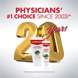 AMERIGEL Hydrogel Wound Dressing (1 oz.) - Provides Moisture-Rich Healing Environment for Dry Wounds