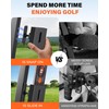 A2C Anti-Scratch Silicone Golf Cart Phone Holder Strong Magnetic Attachment