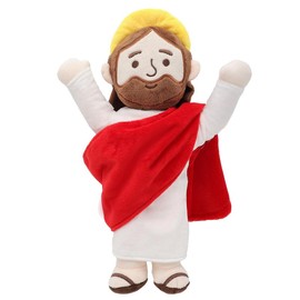 Yelakey Jesus Plush, Jesus Stuffed Doll, Jesus Plushie Toys Christian Stuff Religious Party Favors Gifts for Kids, Religious Gift, Christian Baptism Gift, Thanksgiving Christmas Gift,OutdoorFun:_Red
