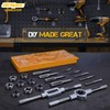 Hi-Spec 20pc Metric Tap & Die Set. Complete M3 to