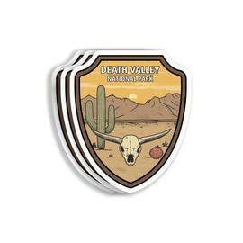 (3 Pack 3X3) Death Valley National Park Stickers - National Park Waterproof Sticker - Travel Parks Sticker - Stormlight Archive Sticker - Laptop Phone Bottle Bookish Decal