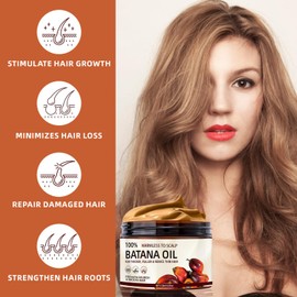 Batana öl für Haare, Hair Growth Oil, Natürliches Batanaöl aus Honduras, Stimulieren das Haarwachstum, Fördern Sie die Haardichte (1PCS)