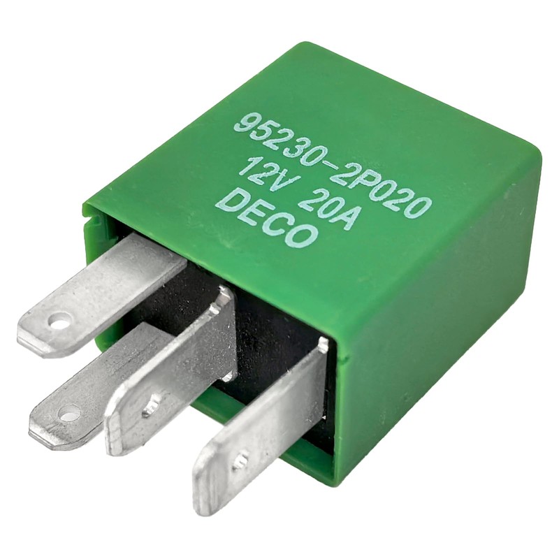 3-Pack 95230-2P020 Relay 12VDC 20A 4-Pin SPST - Compatible with