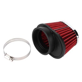 Akozon Motor Luftfilter Motorrad Pilz Kopf Motor Luftfilter Filter Zubehör(60mm)