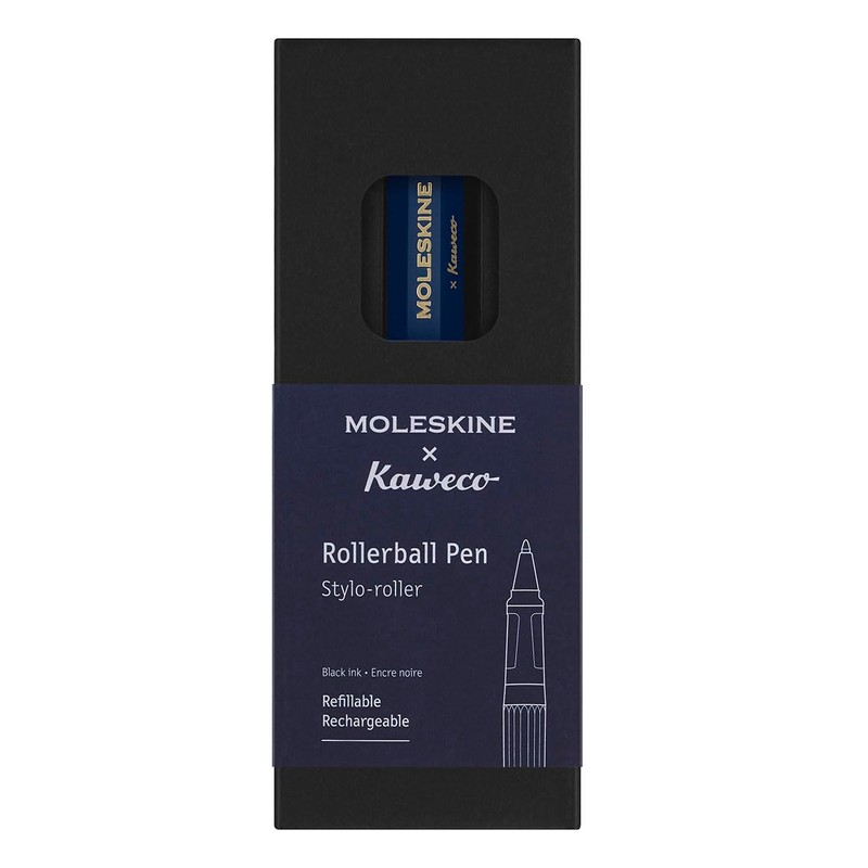 Moleskine x Kaweco, Penna Roller Ricaricabile in Plastica ABS, per