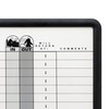 Quartet In/Out Board, 11" x 14", DuraMax Porcelain, In and
