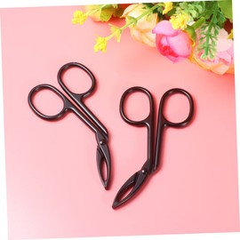 FOMIYES 3pcs Eyebrow Tweezers Slanted Tip Remover for Facial and Eyebrow Grooming Black for Easy Trimming and Shaping