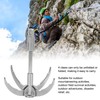 Climbing Grappling Hook Stainless Steel Grappling Hook Folding Claw for