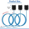 3 Pcs Condensate Trap Flexible Drain Brush, 48 Inch AC