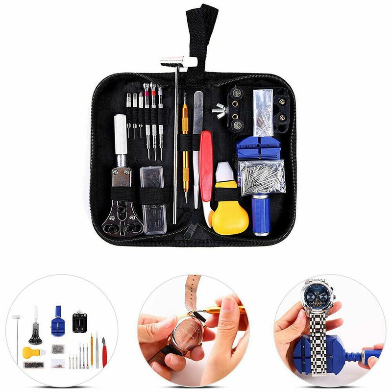 WatchToolz Watch Repair Tool Kit Leather For Invicta Watchband Adjustment