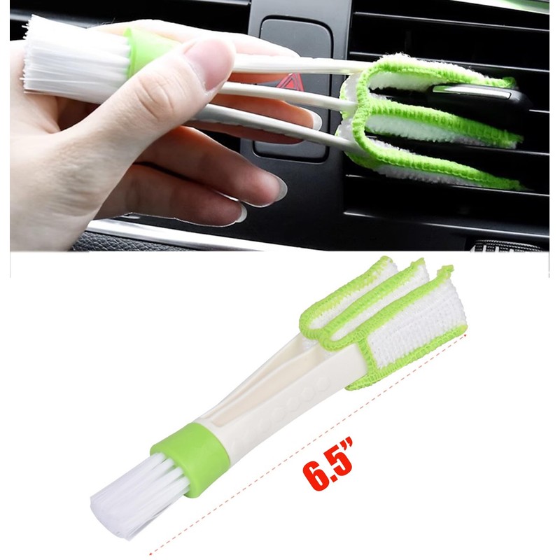 4Pcs Car Duster Kit, Multipurpose Dense Microfiber Duster for Car