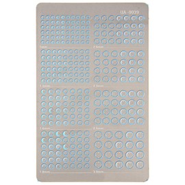 R-STYLE Stainless Steel Etching Mold Parts Set (type39) for Gunpla and Robot Scale Models to Enhance Detail