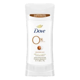 Dove 0% Aluminio Desodorante Importado 74g Manteca De Karité