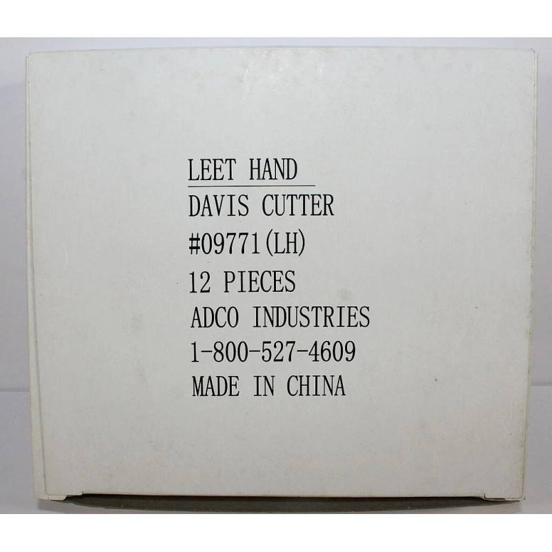 ADCO Industries Davis Cutter Utility Knife Left-Handed Safety Head Lot
