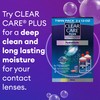 Clear Care Plus Cleaning Solution with Lens Case, Twin Pack,
