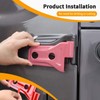 Hoolcar Jeep Wrangler JLU 4-Door 2018-2025 Door Hinge Trim Covers,