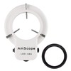 AmScope - 56 LED Microscope Ring Light, Adjustable Illuminator Lamp