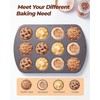 Muffin Top Pan, 12 Cavity Baking Pan for Muffin Tops,