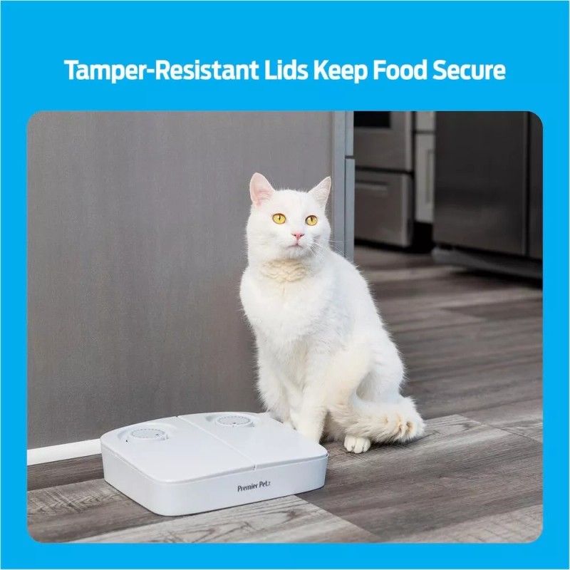 Premier Pet Automatic Timer Pet Feeder Bowl Portion Controller 2