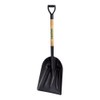 Union Tools 1681500 Poly Snow Scoop with Hardwood Handle and