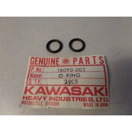 Kawasaki NOS Kawasaki OEM Oil Pump Shaft O-Rings 1976-1979 KV75 16090-002 Qty 2