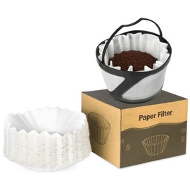 K-Duo Disposable Coffee Paper Filters for K-Duo Essential, K Duo Brewer, and K-Duo Plus Carafe Coffee Makers - Fits K-Duo Gold Tone Mesh Filter Basket Carafe – Coffee Sediment-Free 200pcs