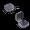 DUOFIRE Small Containers with Lids 24 Packs Plastic Box Clear