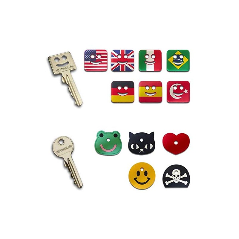KeyMax Key Cover, Key Cap: Size: Round, Colour: Pirate