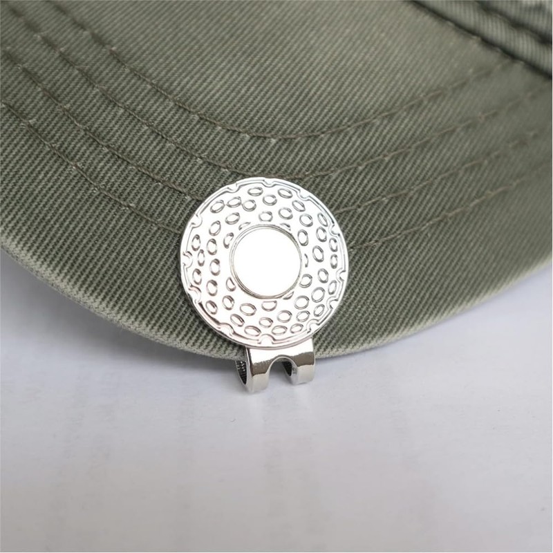 Jindizi Magnetic Golf Hat Clips, 4 Pcs Ball Marker Holder,