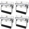 CHEUKYIU Pack of 4 Folding Handles, Stainless Steel, Handle Carry