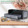 TOMSKYE Portable Pill Case, Large Capacity, 1 Week, 2 Times