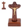 Wood Baptism Crosses Natural Texture Magnetic Standing Exquisite Polishing Carved
