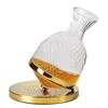 Red Wine Decanter, Spinning Wine Decanter with Aerator and Thickened