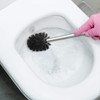 Qulable Toilet Brushes Stainless Steel Toilet Brush with Flexible Soft