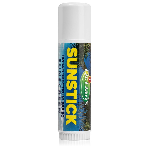 Dr. Dan's Sunstick-1 Pack- Mineral Based Sunscreen for Face and Body SPF 30