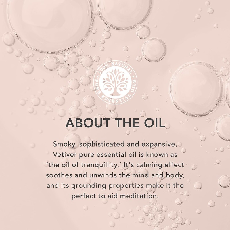 Tisserand Aromatherapy VETIVER Ethically Harvested , 9ml