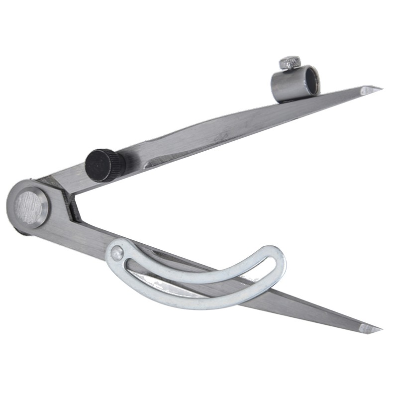 Wing Divider Gauge Carbon Steel Adjustable Angle Lockable Scribing Tool