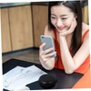 DOITOOL Headphone Case Earphone Storage Bag Round Shape Metal Zipper