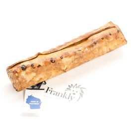 Frankly Original Pet - Peanut Butter Flavored Mega Beef Roll for Dogs - High Protein Collegen Packed - Rawhide Free! - Made in The U.S.A. - 12" Roll (Mega PB)
