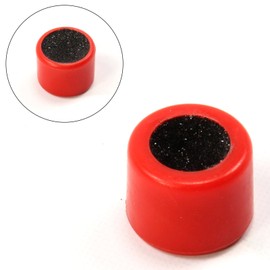 Funky Chalk Red Plastic DOUBLE TIP DOMER for Shaping Snooker Pool Cue Tips