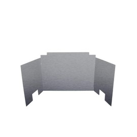 RH Peterson Real Fyre Contemporary Satin Stainless Fyreback - Medium